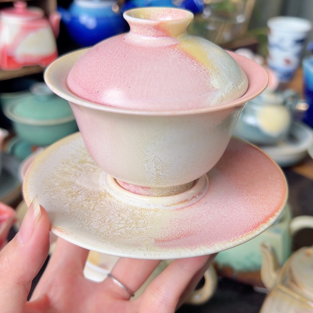 杯纯手工制作柴烧工艺