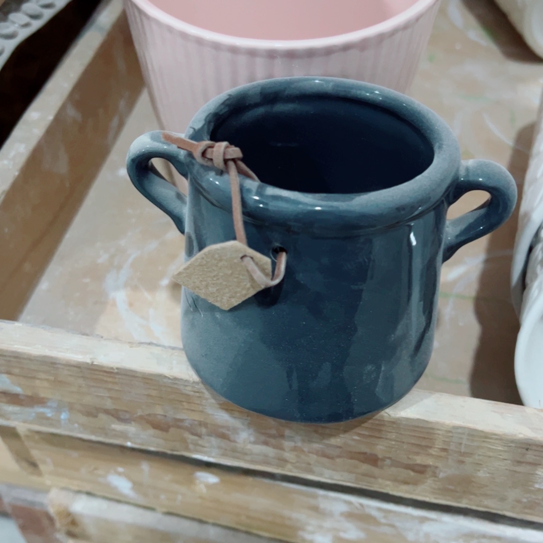有孔，陶瓷花盆满10米包邮发货