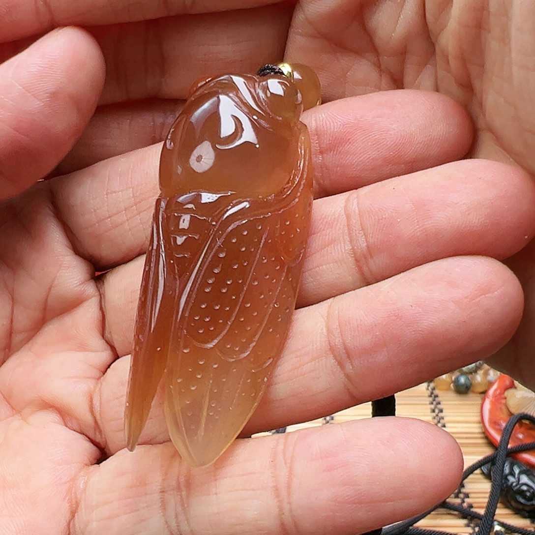 未镶嵌玛瑙/玉髓珠宝半成品