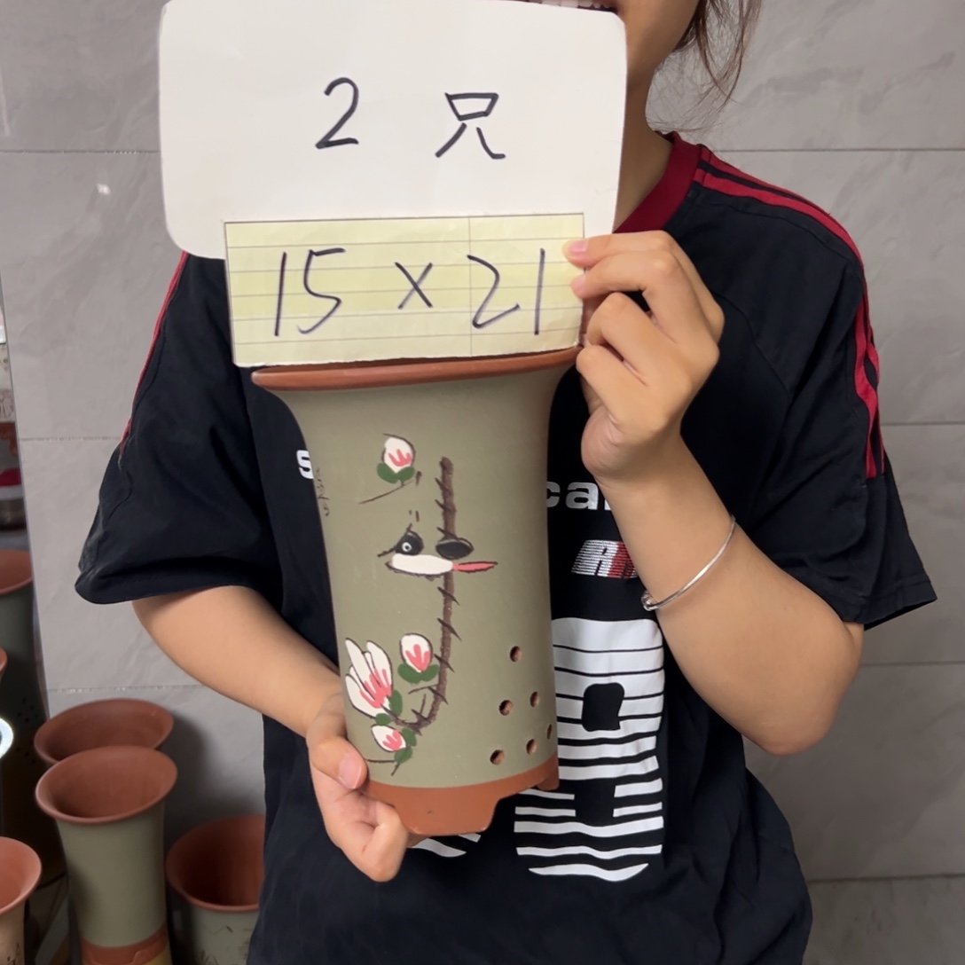 宜兴川阁紫砂花盆