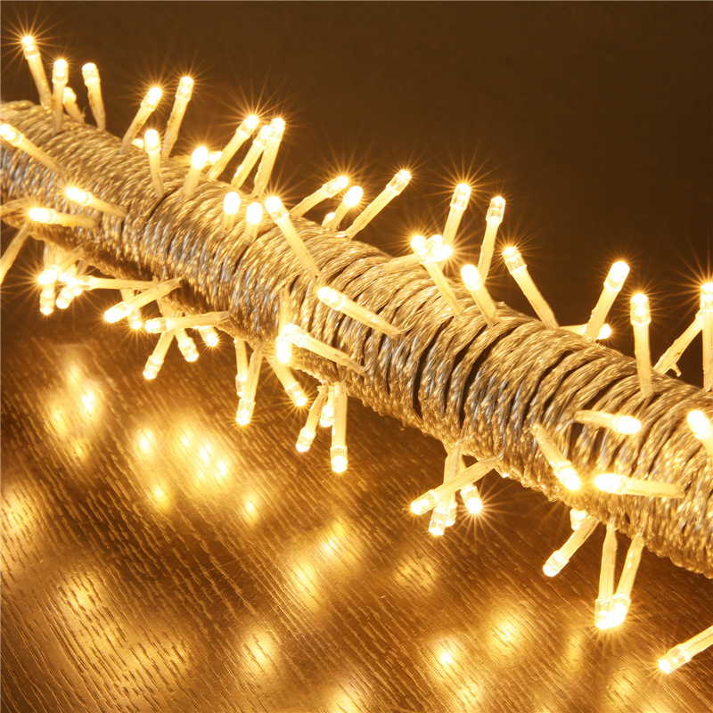 户外防水太阳能满天星小彩灯串灯闪灯用于露营装饰氛围灯