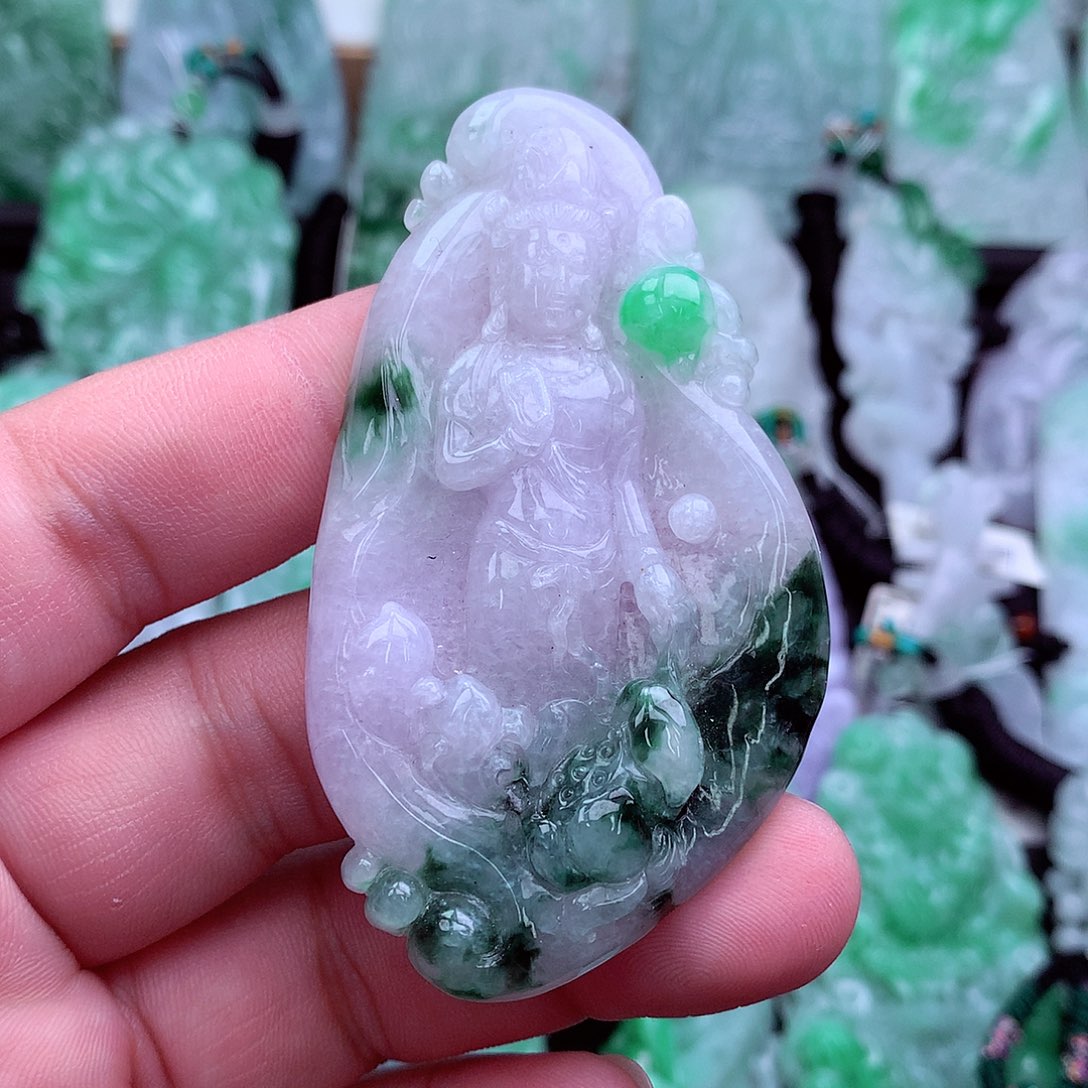 翡翠吊坠(不含链)未镶嵌