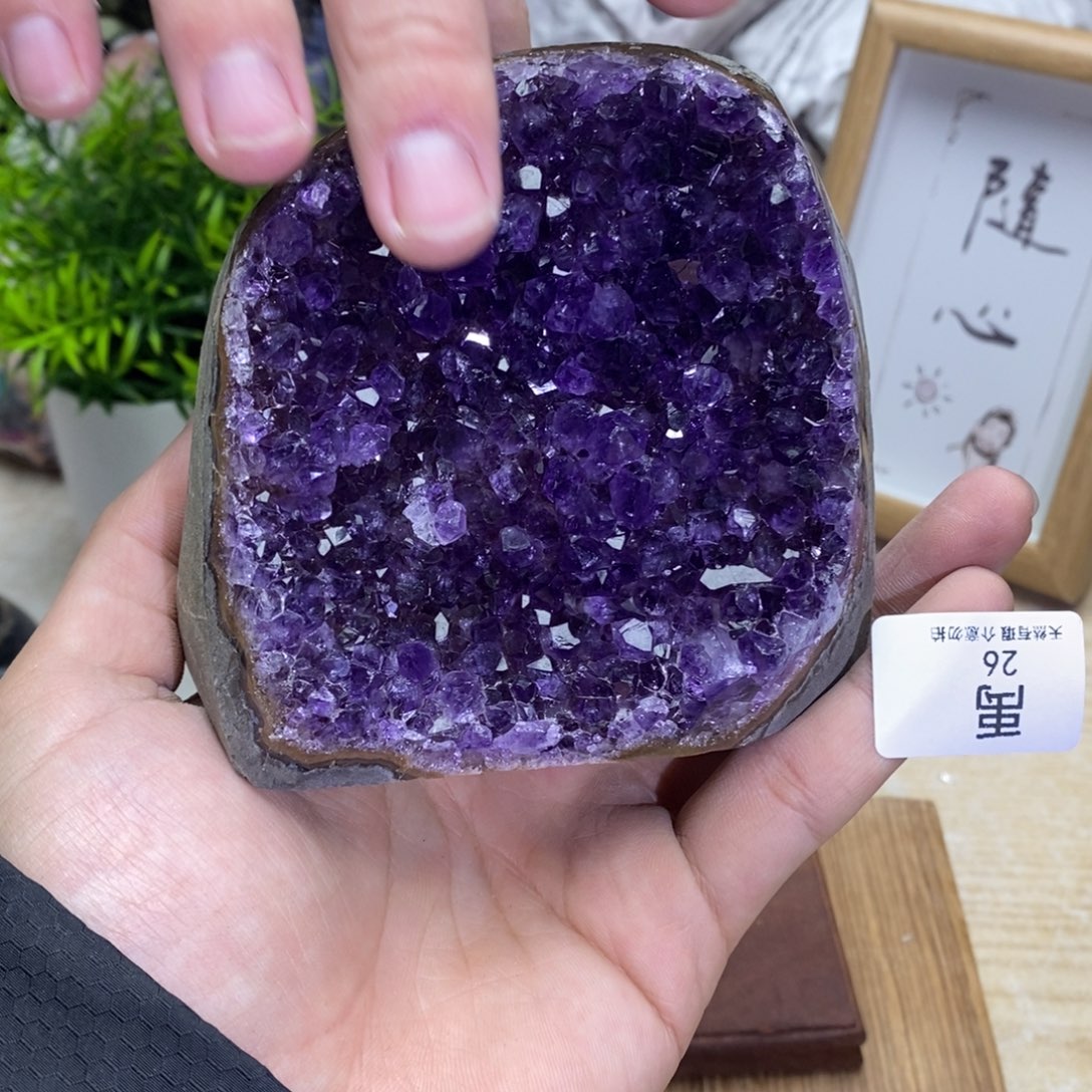 大型摆件（非配饰）紫晶未镶嵌