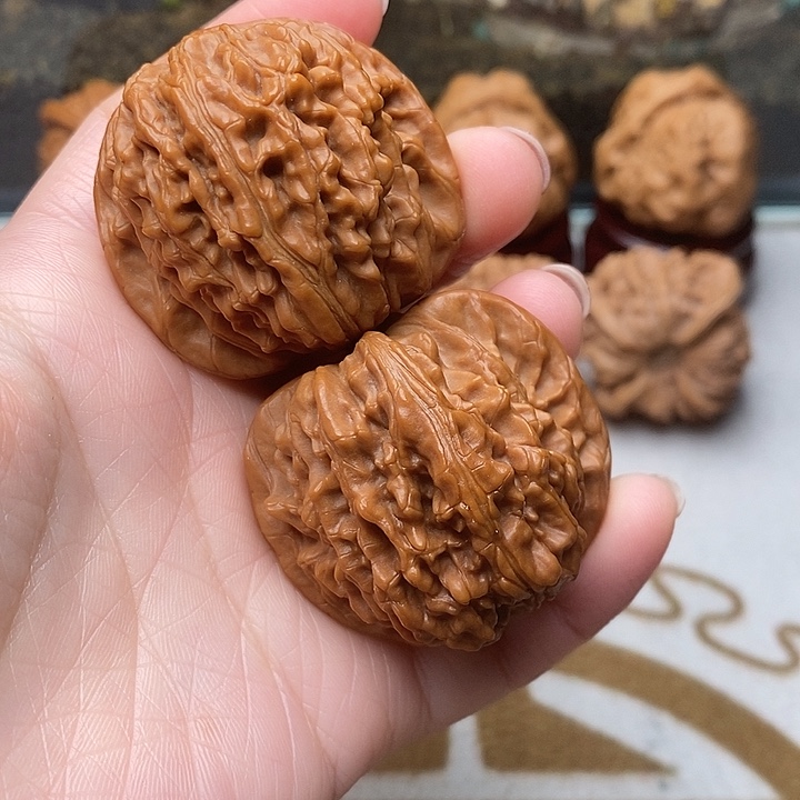 吊坠文玩核桃四座楼