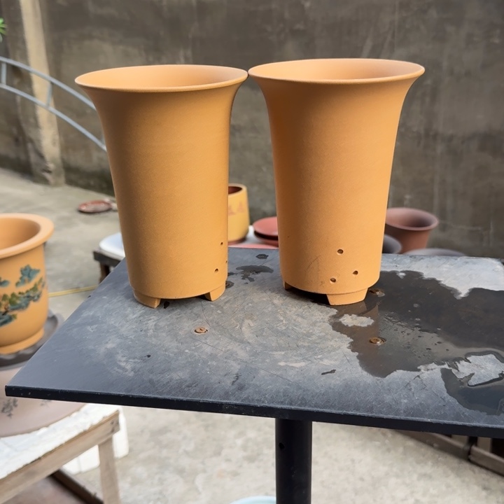 紫砂花盆  高度20口径14