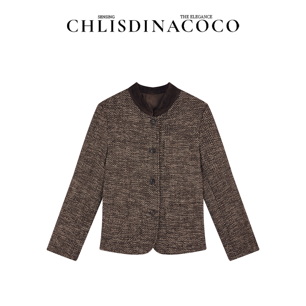 |锐意进取|高定“100山羊反绒”设计款百搭外套C25WT08909