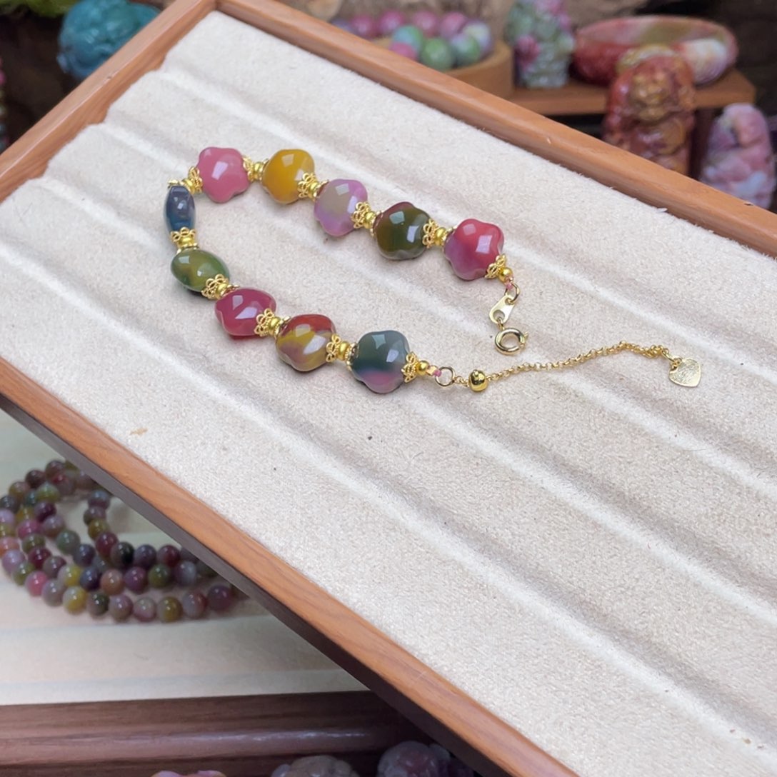 玛瑙/玉髓珠宝半成品合金你**吗盐源玛瑙星星