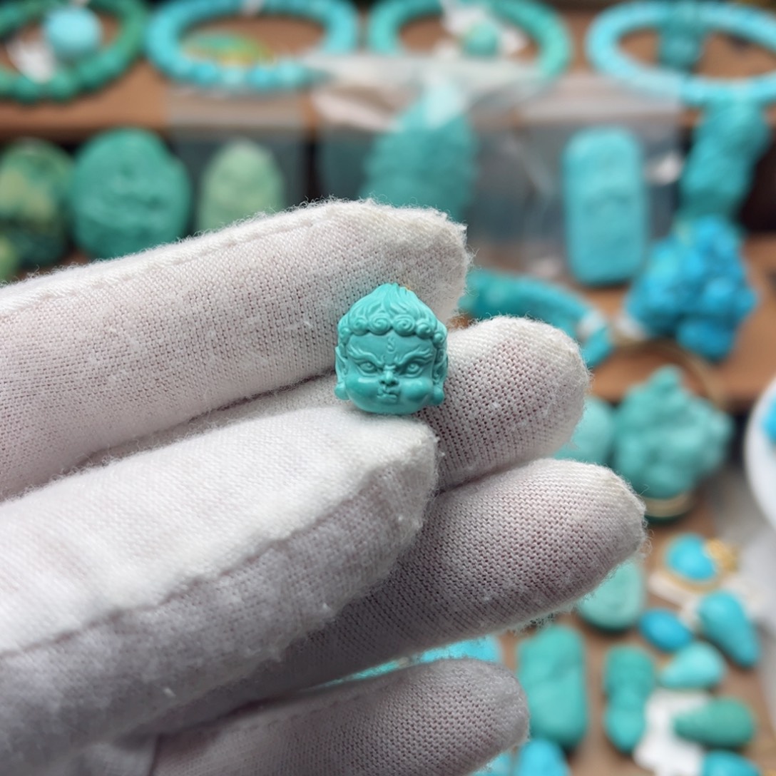 绿松石未镶嵌配饰