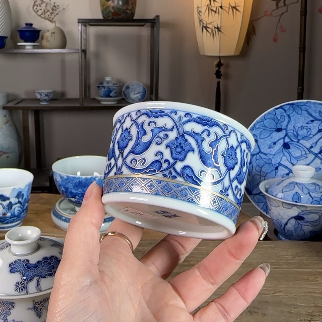 杯景德镇柴烧多人