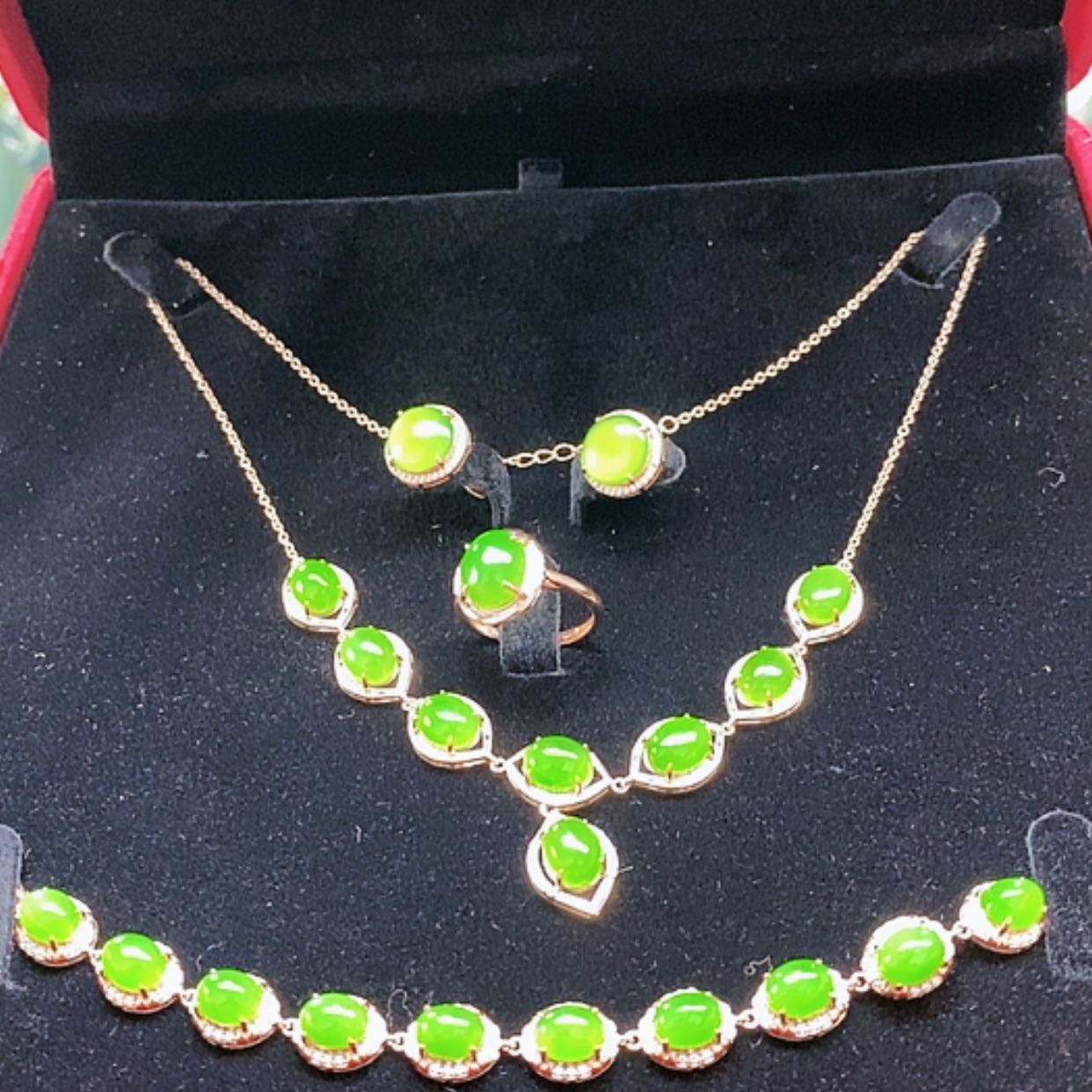 【闪购商品】和田玉挂件银S925镀金镶嵌