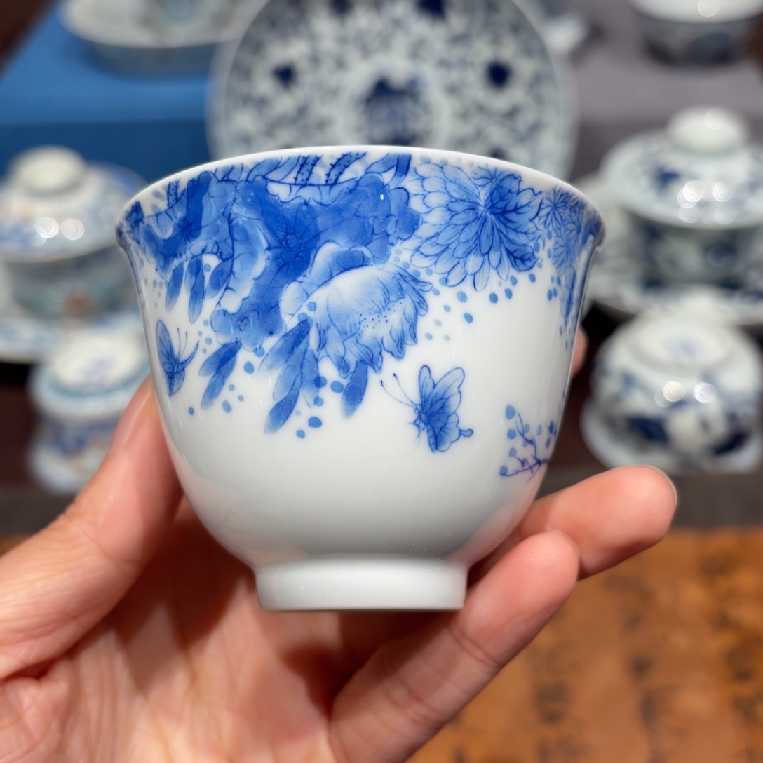 瓷片景德镇纯手工手绘