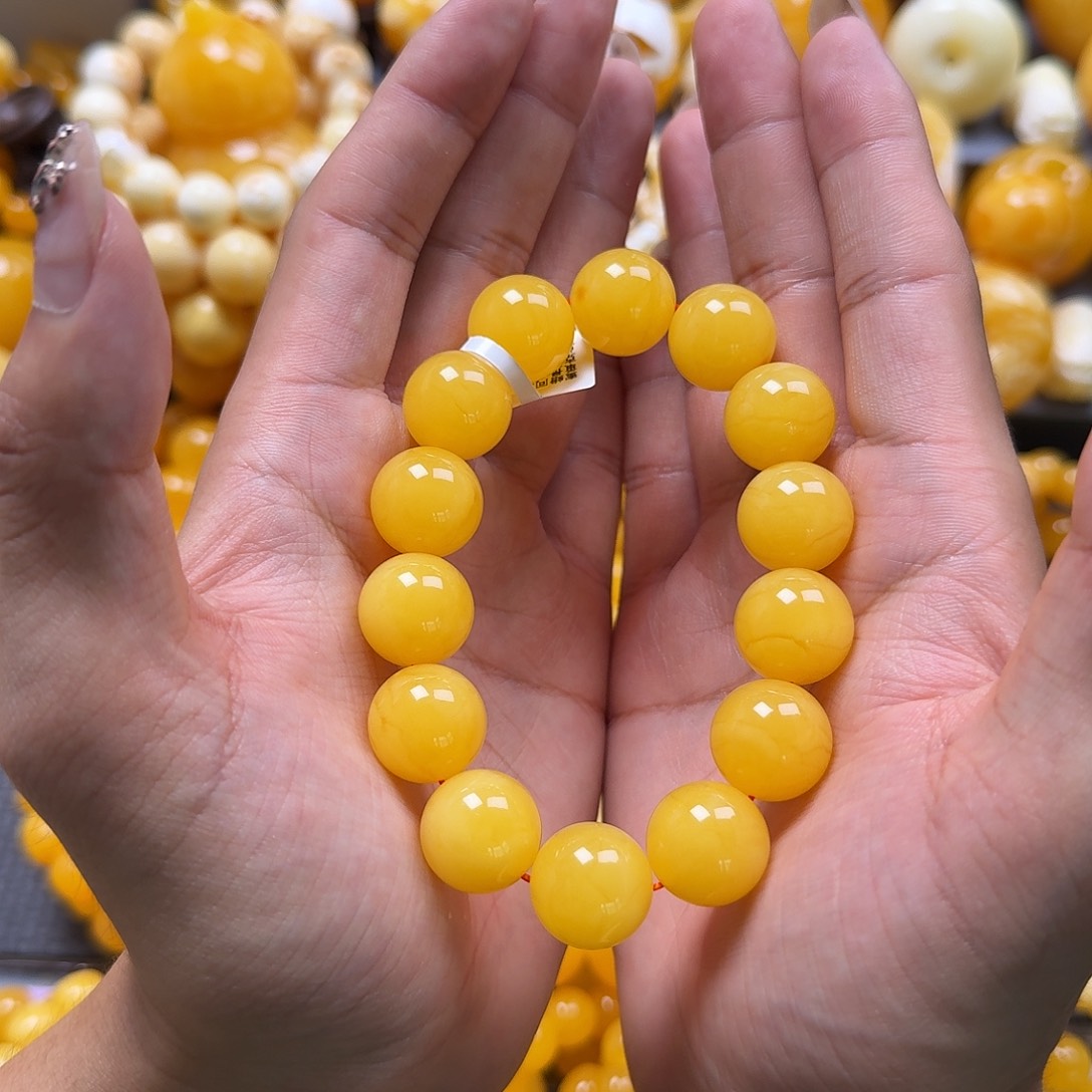 未镶嵌蜜蜡珠宝奇石同料16mm