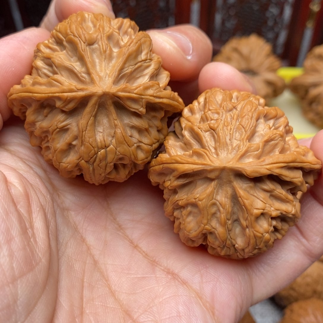 文玩核桃把件全品毕业绝配苹果43尺