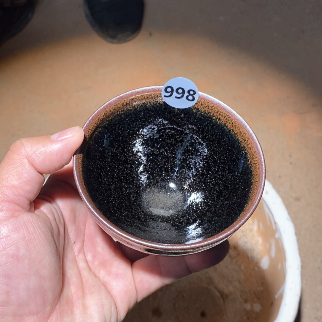 茶盏运坤龙窑柴烧