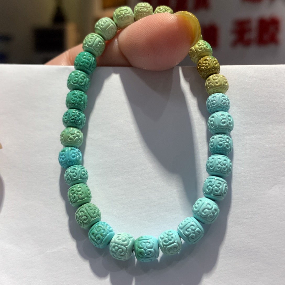 未镶嵌绿松石单圈