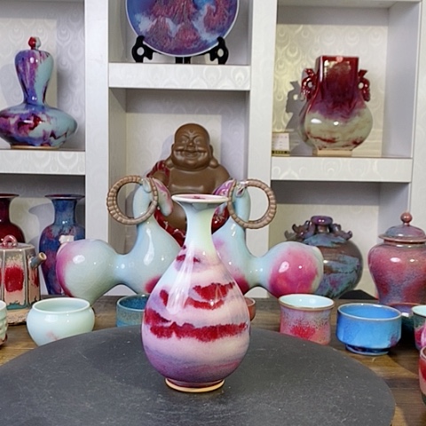 摆件禹州神后钧瓷原产地~