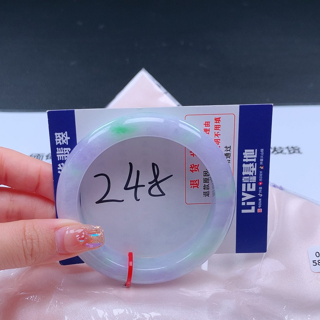 翡翠手镯未镶嵌001868手镯