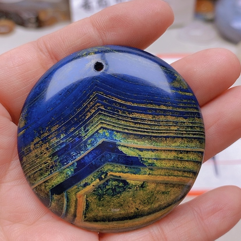 【闪购商品】未镶嵌玛瑙/玉髓珠宝半成品紫*