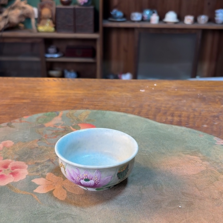 柴烧纯手工手绘陶瓷