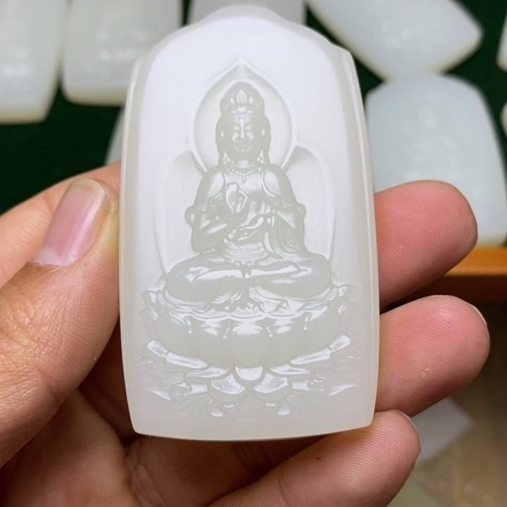 康***超观音厚13+卡4×7精品47大号观音高货精雕工艺