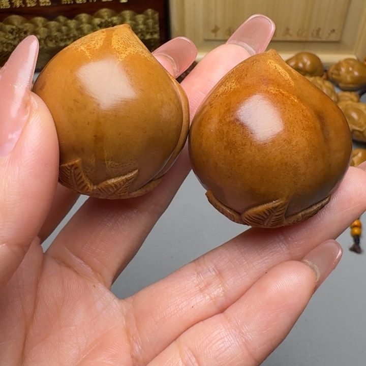 橄榄核手串/手链桃福利