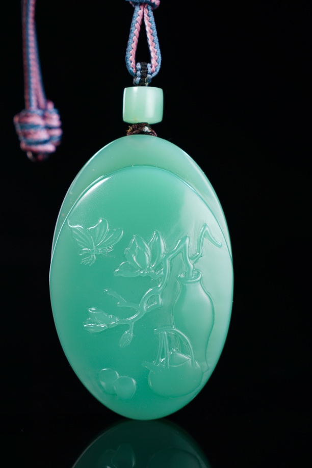 雅安梅子青，花开富贵雅玩牌