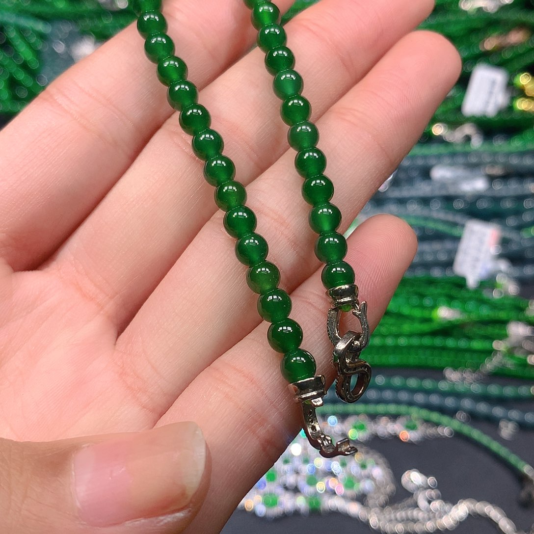 翡翠戒指未镶嵌天然翡翠