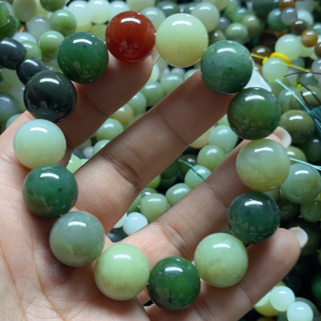 和田玉手链未镶嵌