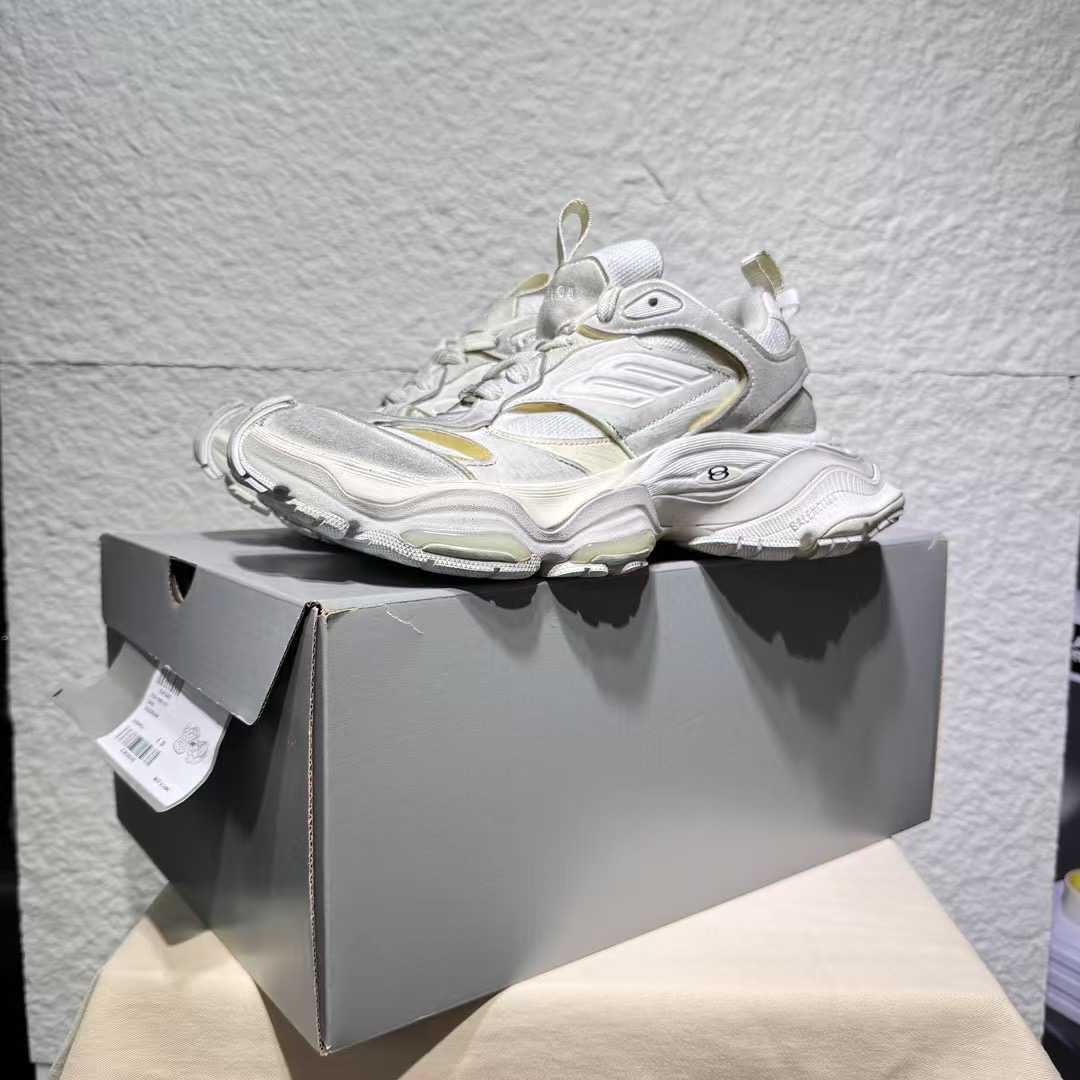 全新未使用 Balenciaga/巴黎世家 39码 Cargo鞋 浅米色