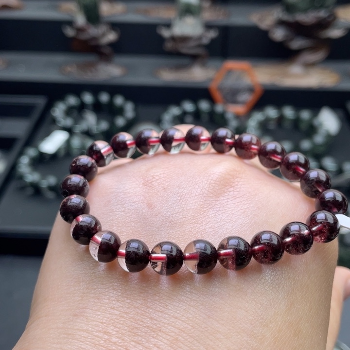 未镶嵌水晶手链红幽灵聚宝盆