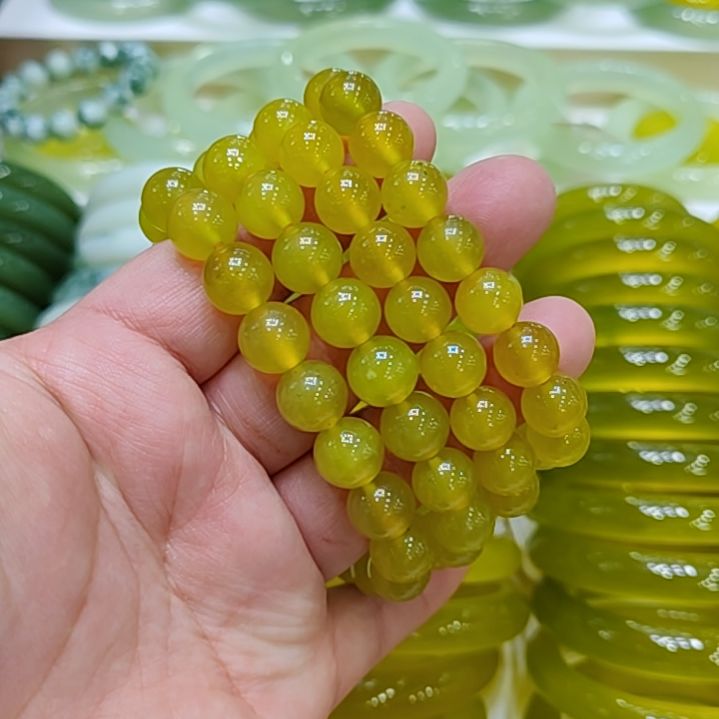 岫玉未镶嵌手链岫玉微瑕多样性发货拍一发一微瑕