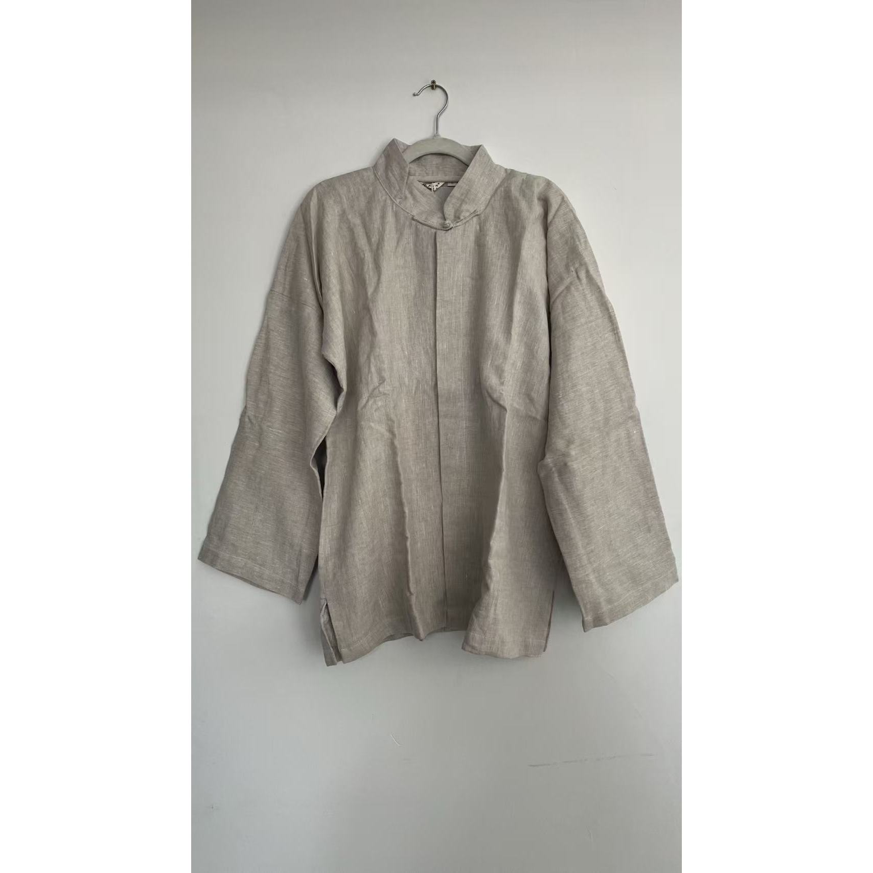 桑在云间 迟暮逍遥对襟双层衫（标）