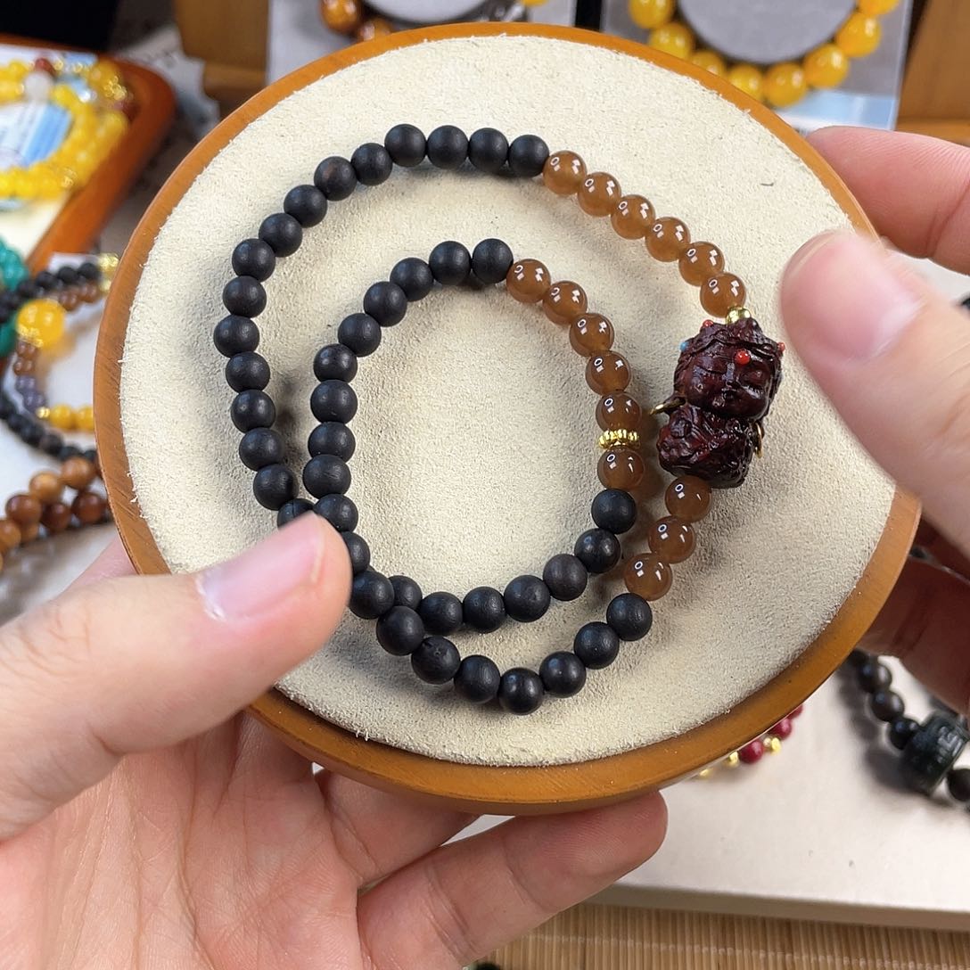 和田玉手饰银S925镀金镶嵌