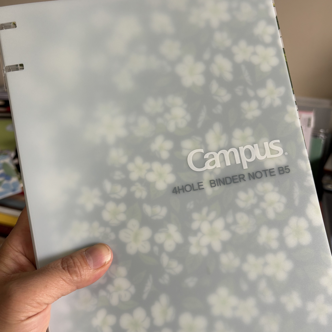 B5活页本 40张80页国誉内芯 梨花