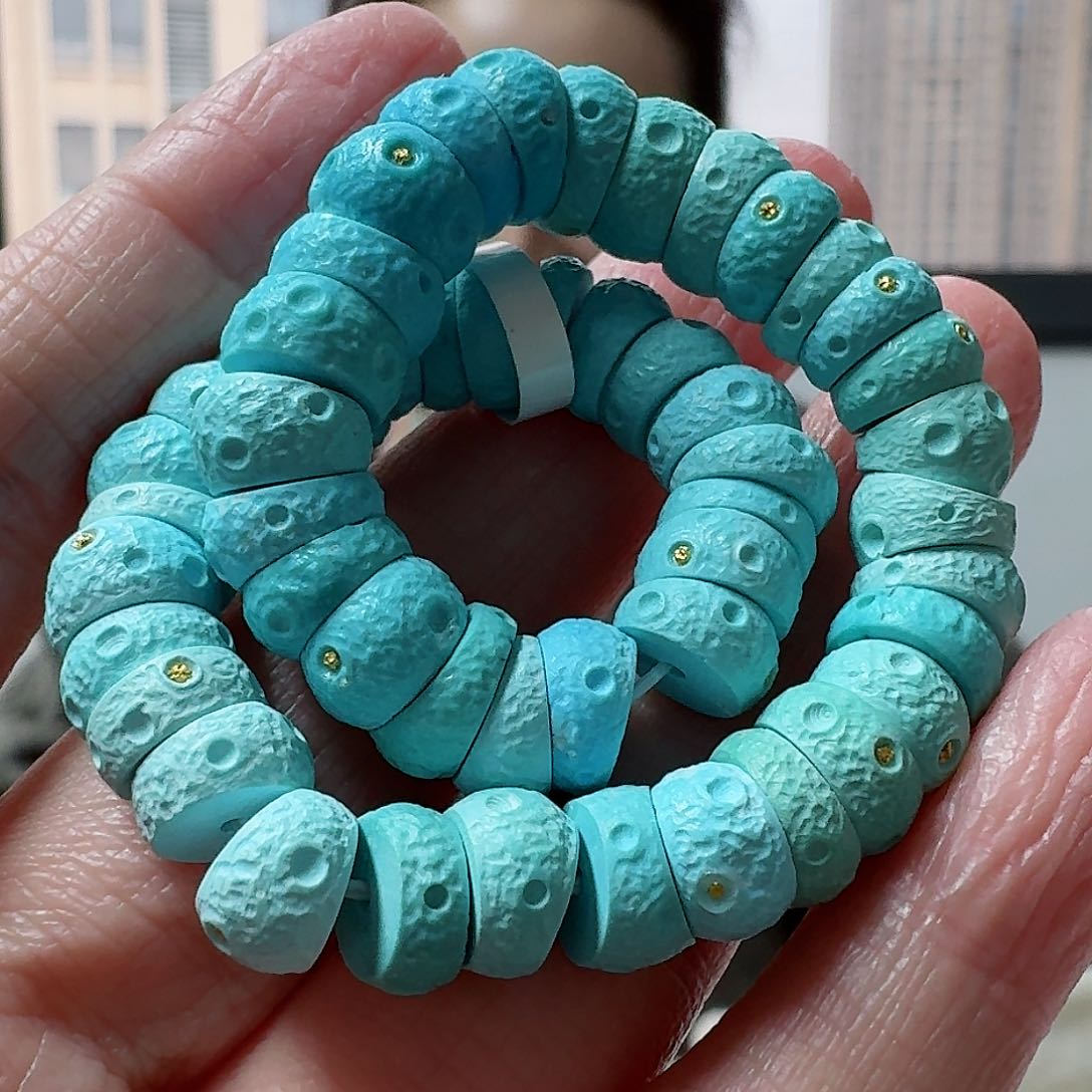 绿松石珠宝奇石未镶嵌