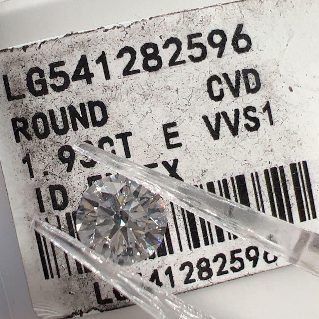 实验室培育钻石裸石未镶嵌