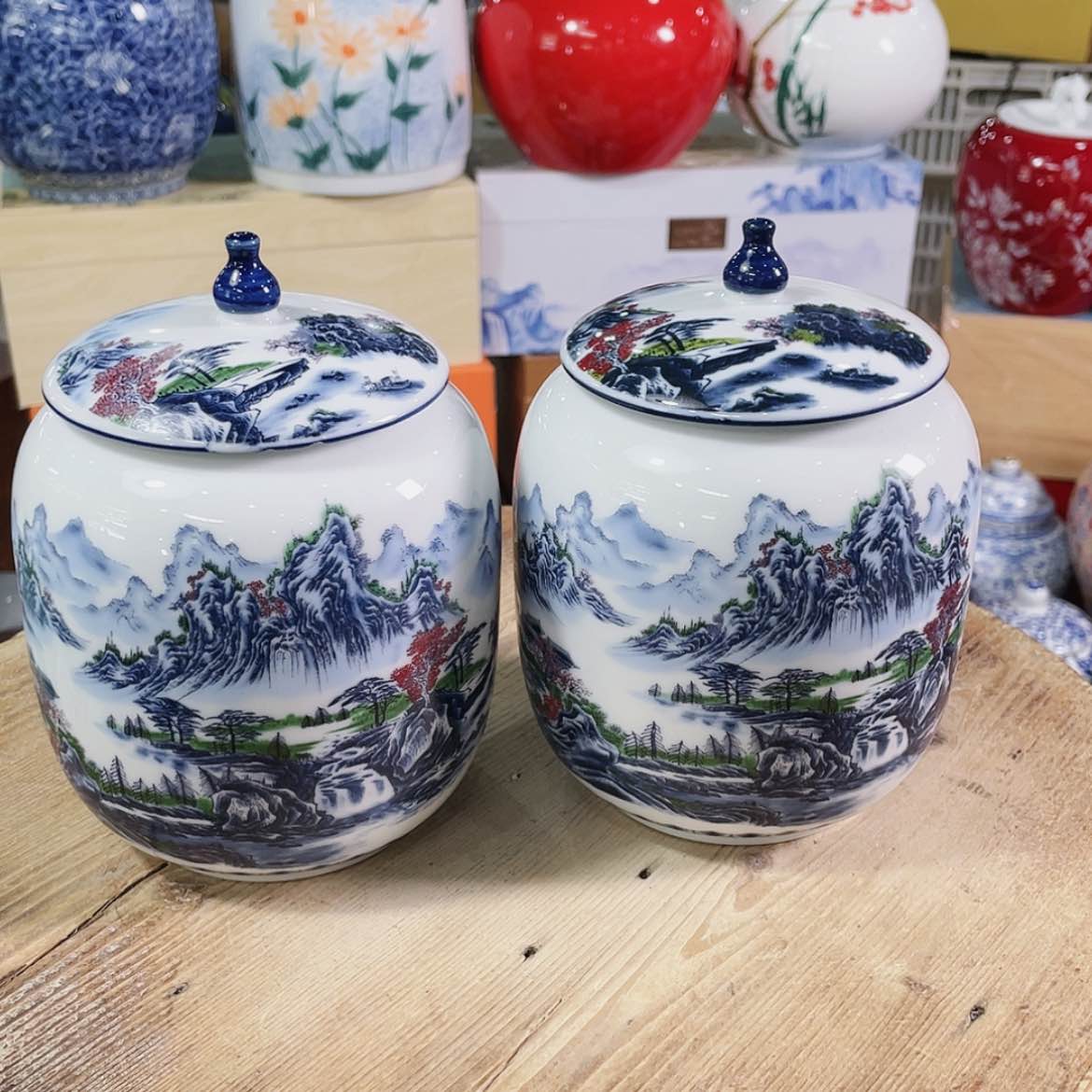 【闪购商品】罐陶瓷茶叶罐密封罐