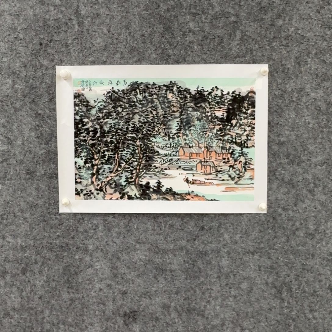 国画国画ZJG国画作品