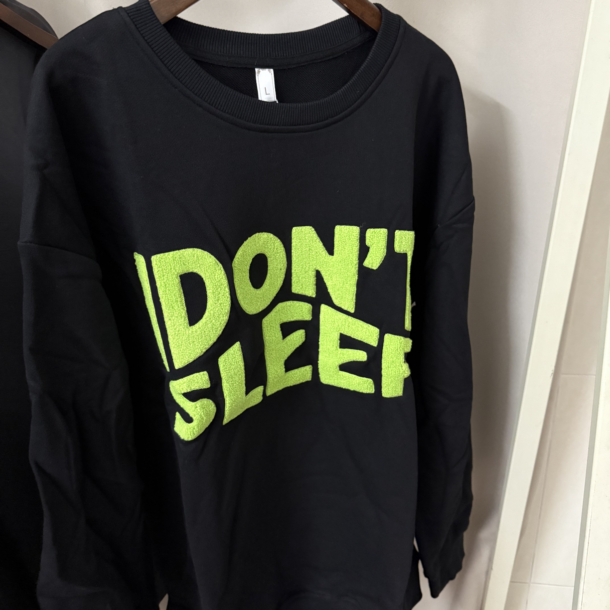 2025秋冬常规潮流潮牌情侣简单大气字母圆领纯棉中性穿搭卫衣男女