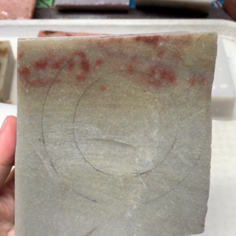 【闪购商品】未镶嵌手镯石英岩玉抹茶红花