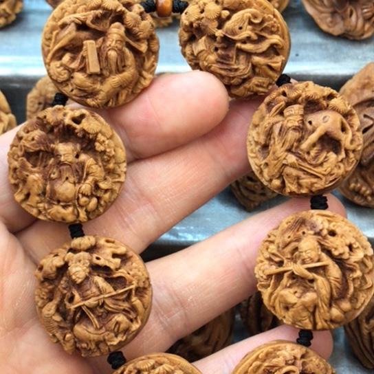 桃核手串桃核材质