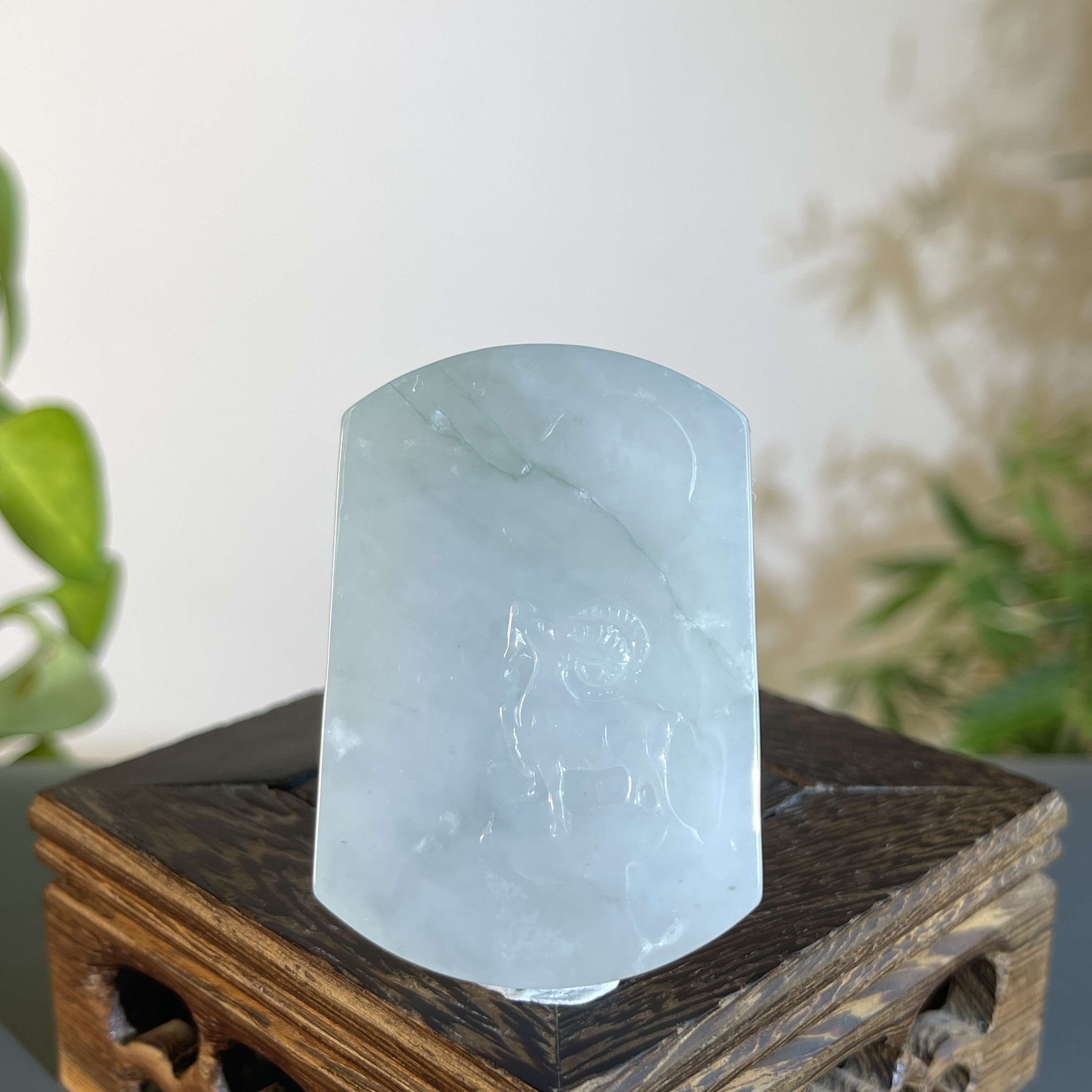 JTA17-106 天然缅甸A货翡翠  领头羊