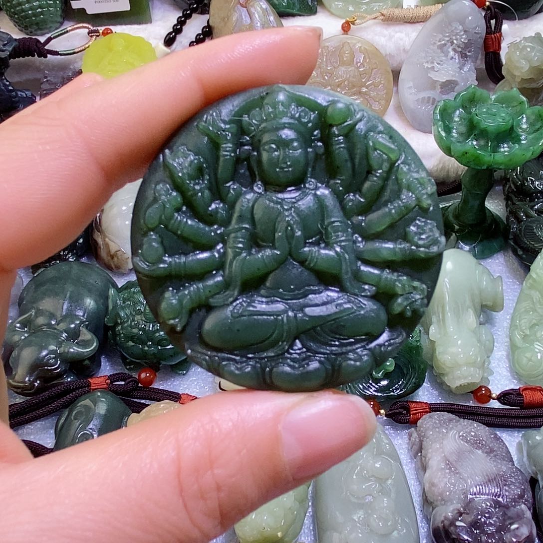 和田玉（糖玉）未镶嵌珠宝半成品