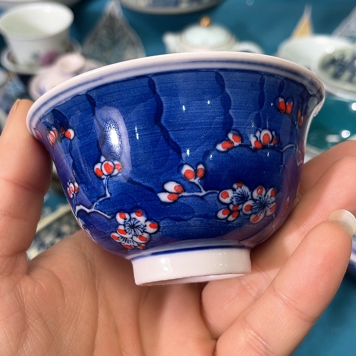 景德镇陶瓷主人杯12344