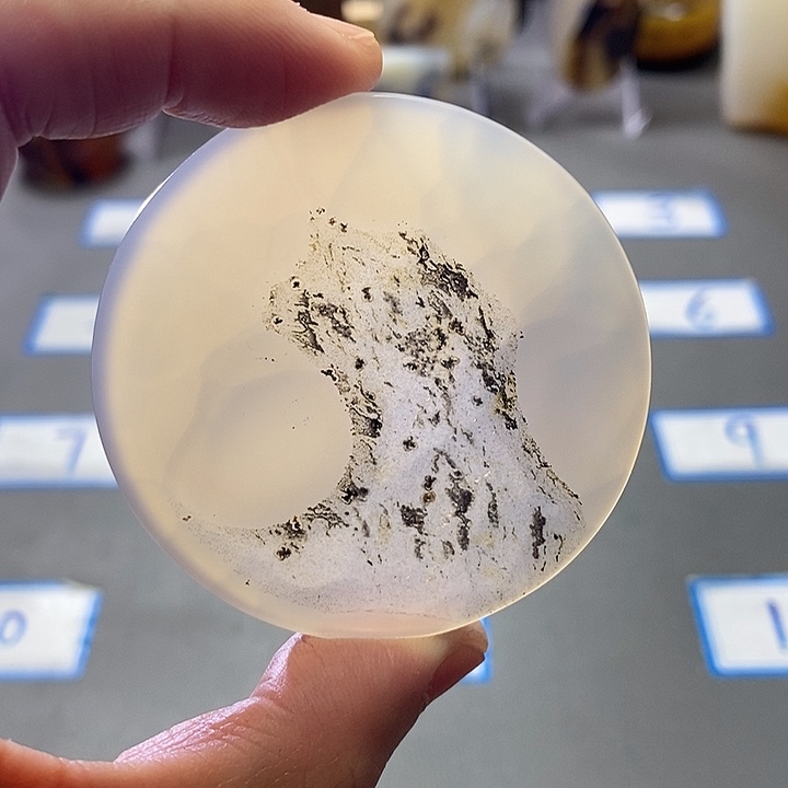 玛瑙/玉髓未镶嵌珠宝半成品162有扣