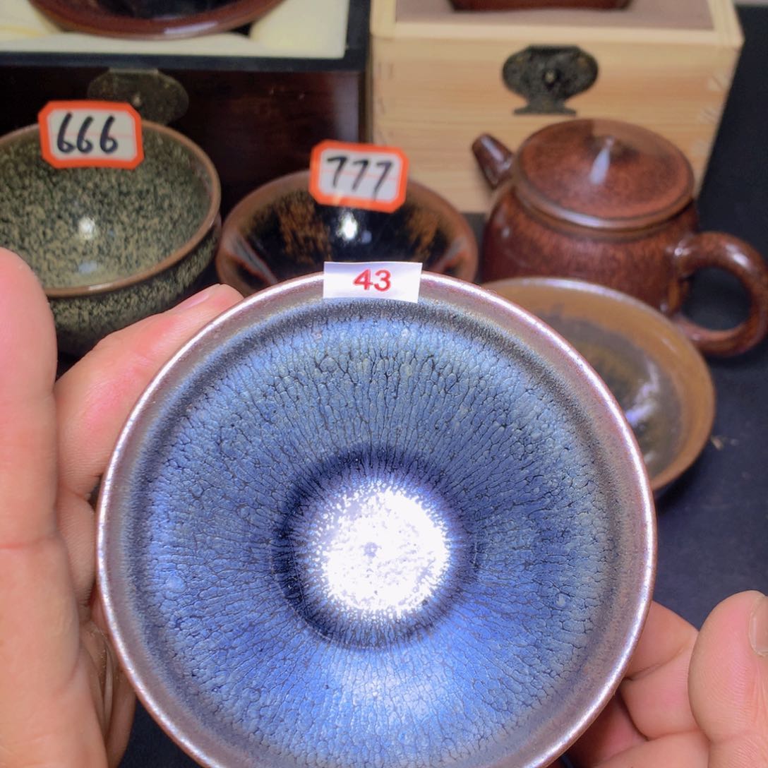 茶盏43 建盏主人杯客杯