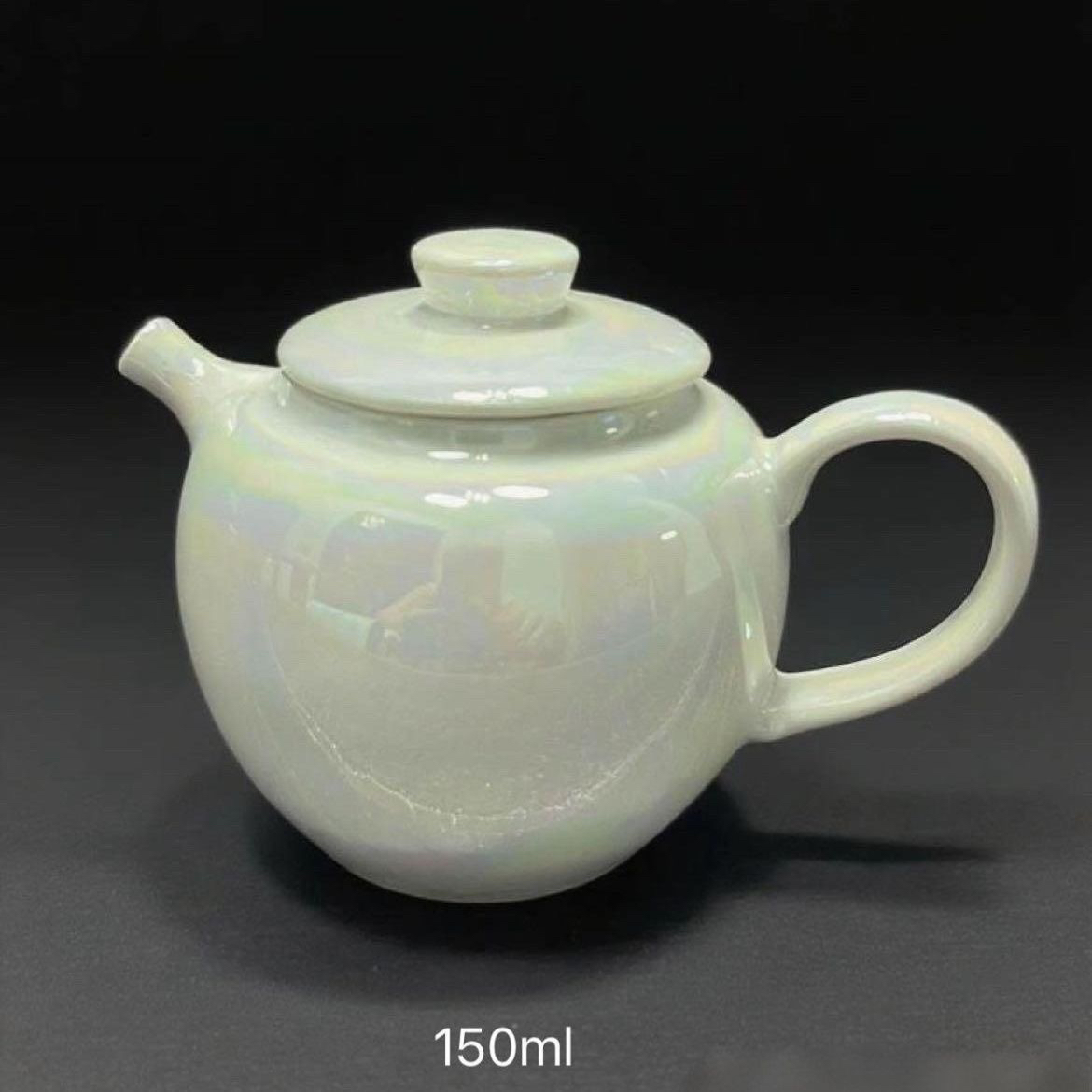 新款高颜值炫彩茶壶小壶陶瓷功夫茶泡茶具简约泡茶器