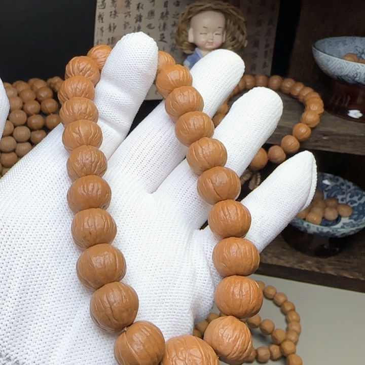 猴头核桃手串精品小南瓜