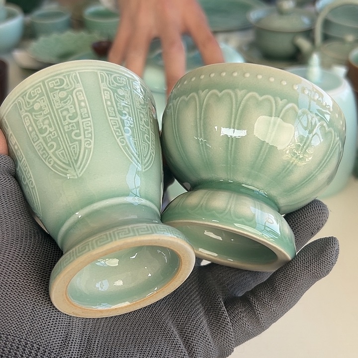 小米茶器龙泉青瓷