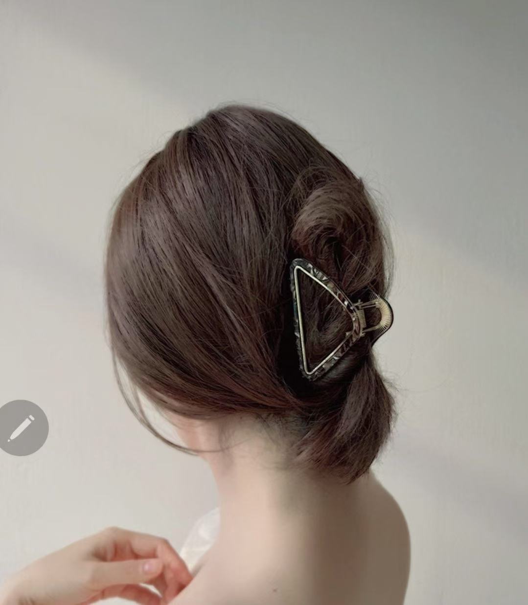 合金亚克力耳饰 泡菜时尚轻奢小众简约发饰耳饰